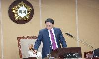 이재운 거창군의회의장 기자회견